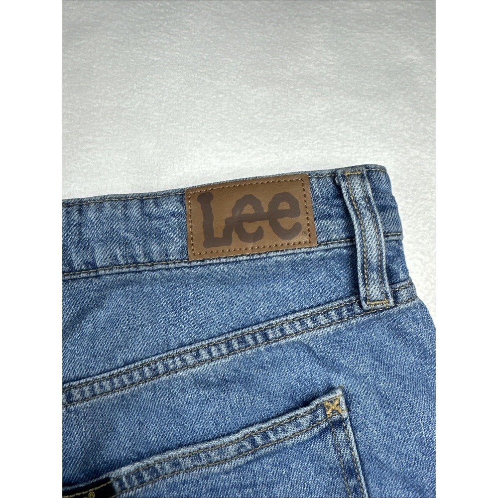 Vintage Lee Women Denim Cottagecore Sunflower Festival Shorts - Picture 7 of 10